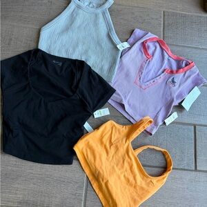 4 nice NWT crop tops*urban Outfitters *Aerie* So NICE!! Small